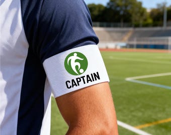 Custom professional Team Armband, Captain Armband, Bicep Elastic Armband, Soccer Armband, Running Armband, Football Lover Gift