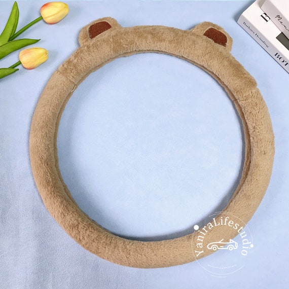 Teddy bear steering wheel cover sale