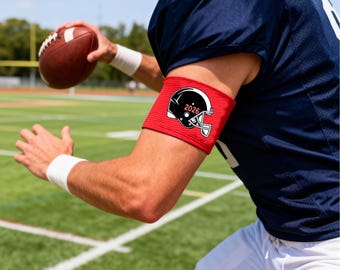 Custom Captain Armband, Team Logo Armband, Youth Adult Armband, Sport Captain for Football, Safety Arm Band, Sport Lover Gift