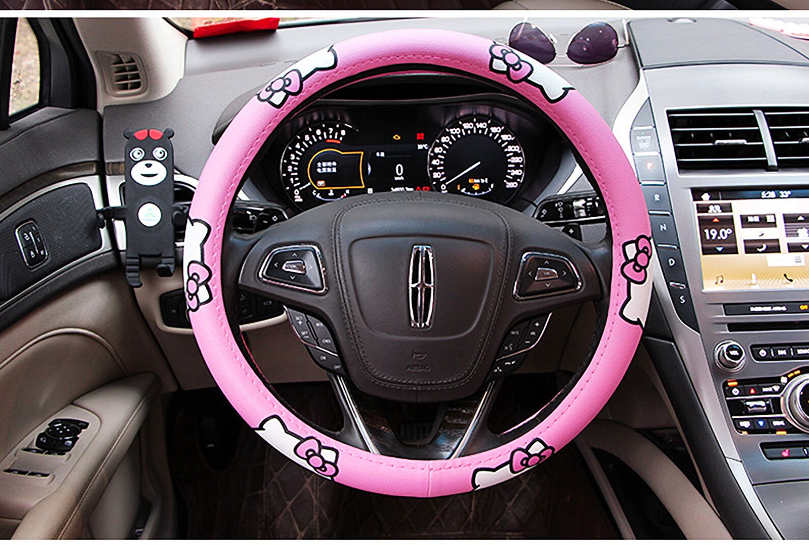 Hello Kitty Steering Wheel Covers For Woman15'' Etsy