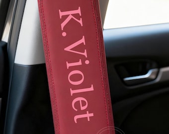 Fundas acolchadas personalizadas para cinturones de seguridad, hombreras para coche, protector de cinturón de seguridad, soporte para cinturón de seguridad, cojín para cinturón de seguridad, accesorio para asiento