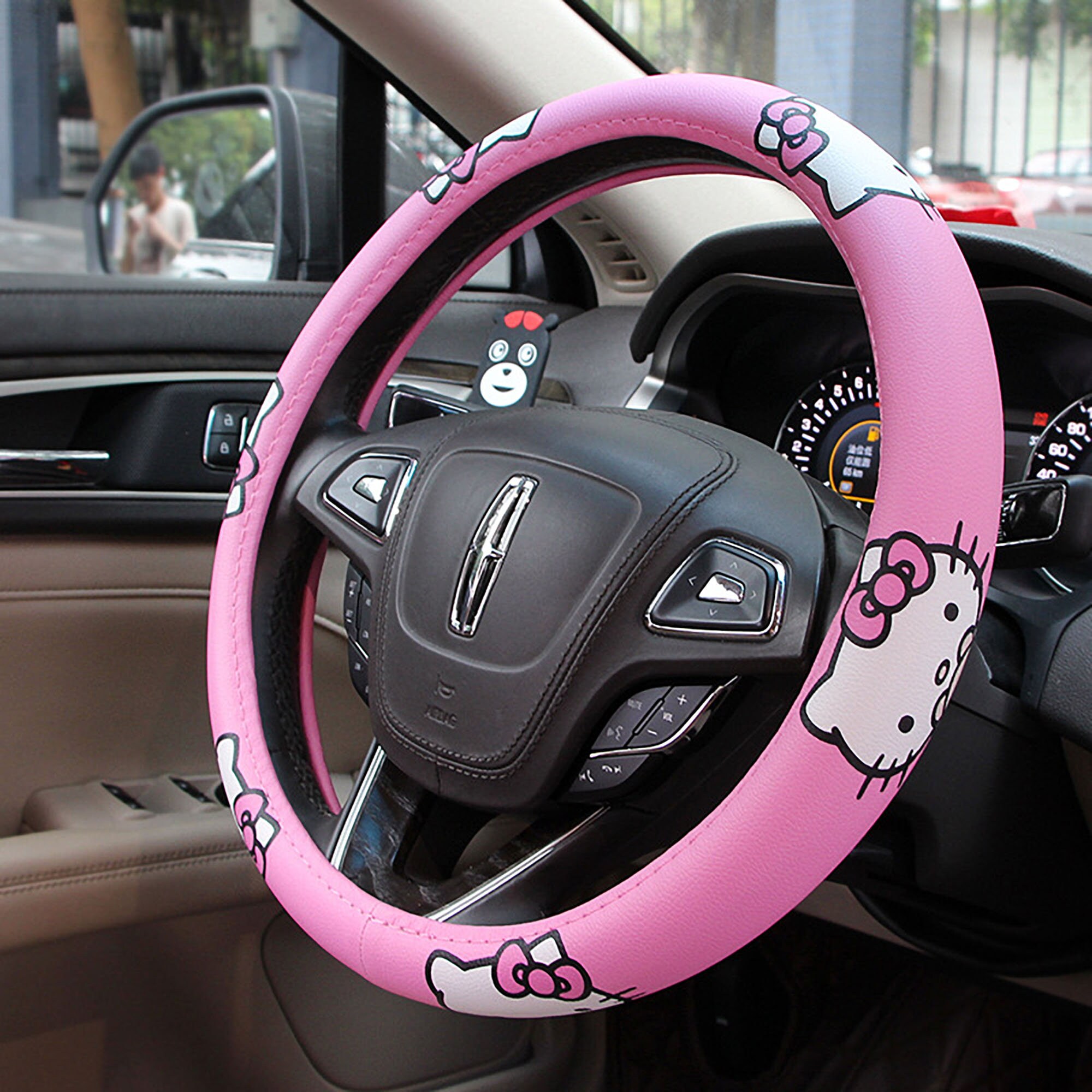 Hello Kitty Steering Wheel Covers For Woman15'' Etsy