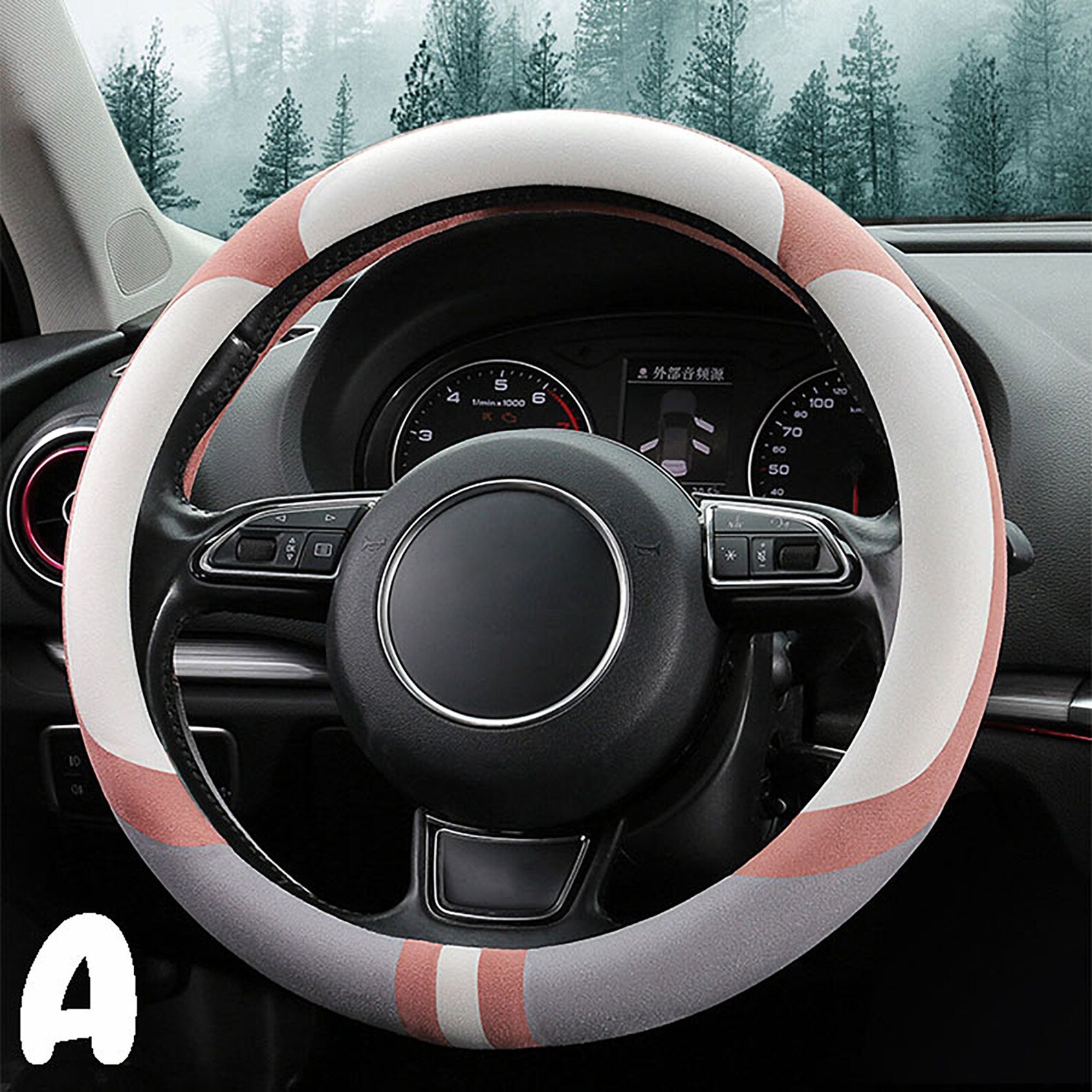 Cute Plush Steering Wheel Cover15''Plush Steer Wheel Etsy