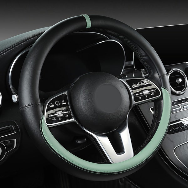 Leather Steering Wheel Cover Pattern Etsy