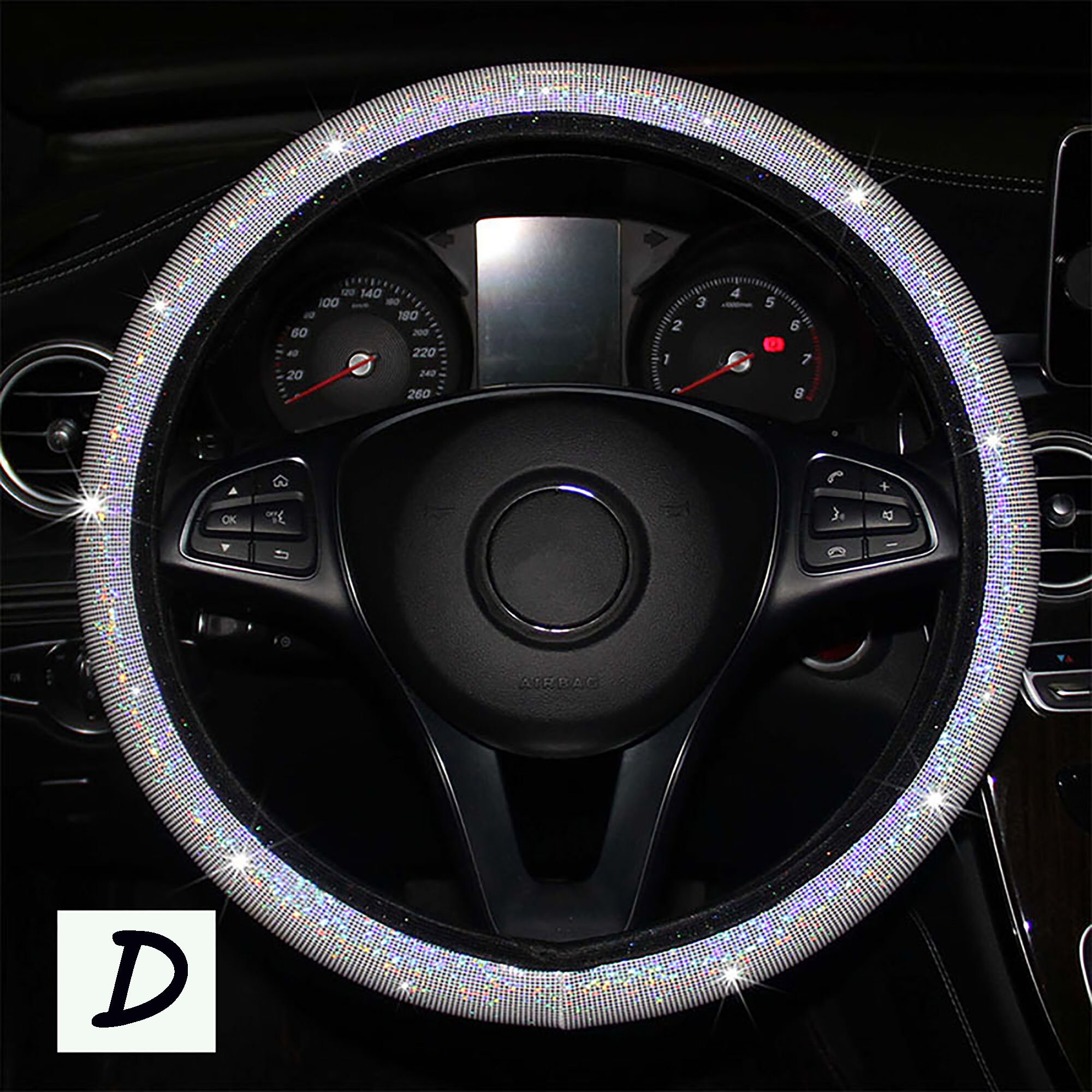 Shiny Sequin Steering Wheel Cover Bling Steering Wheel Wrap Etsy UK