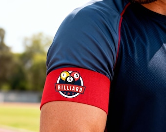 Armband with Custom Print, Unisex Captain Armband, Identification Armbands, Running Armband, Club Logo Bands, Gift for Football Players