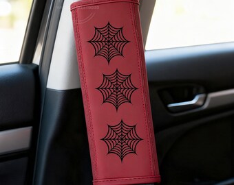 2 Pezzi Imbottiture Per Cintura Di Sicurezza Auto - Morbide E Confortevoli, Rosse, Per Adulti E Bambini - 3