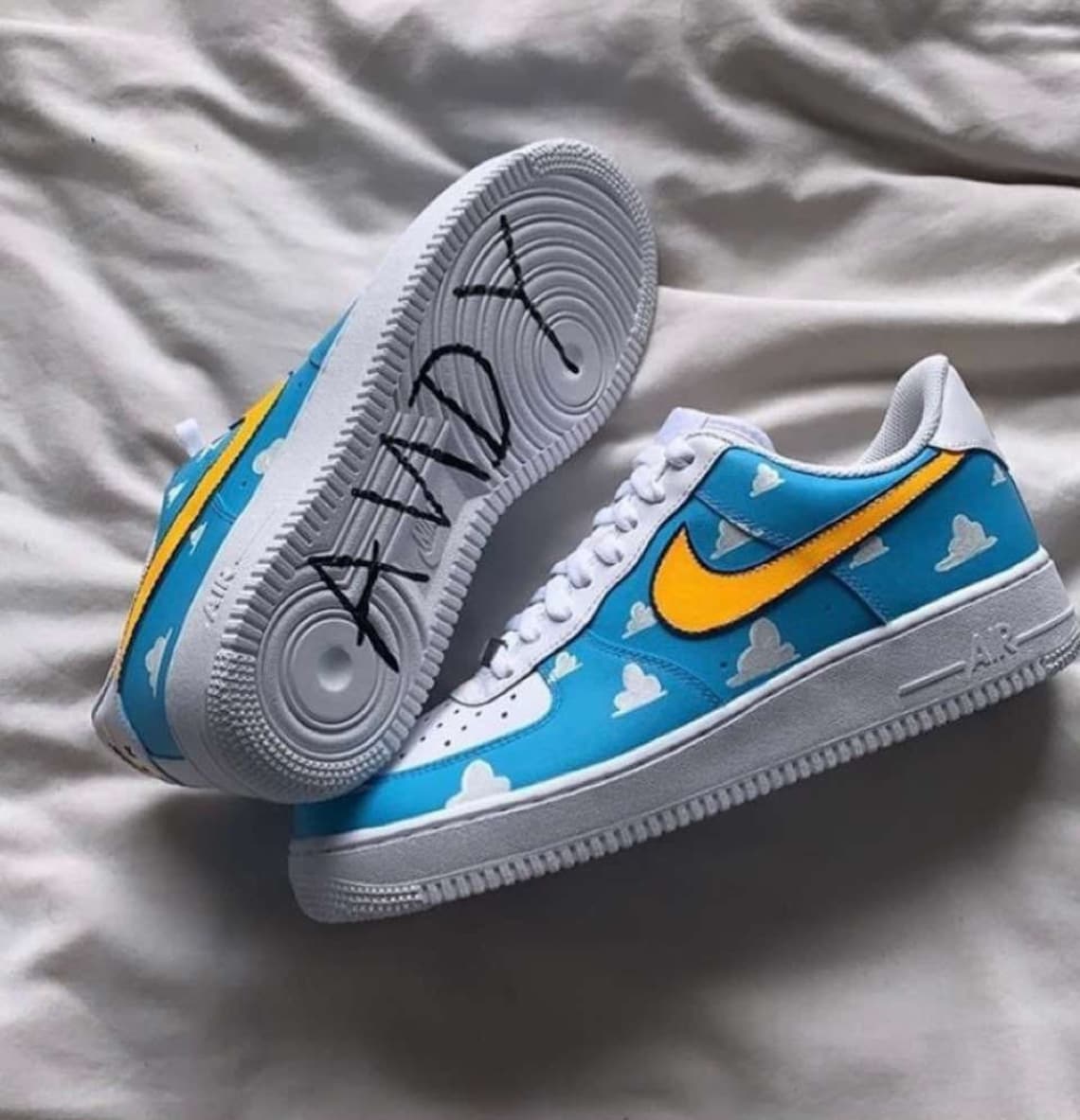 Custom hand-made Nike AF1s | Etsy