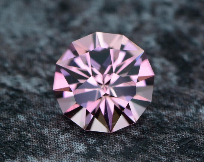 Tourmaline 1.05 carat pink Afghanistan natural untreated faceted, precision cut from Germany