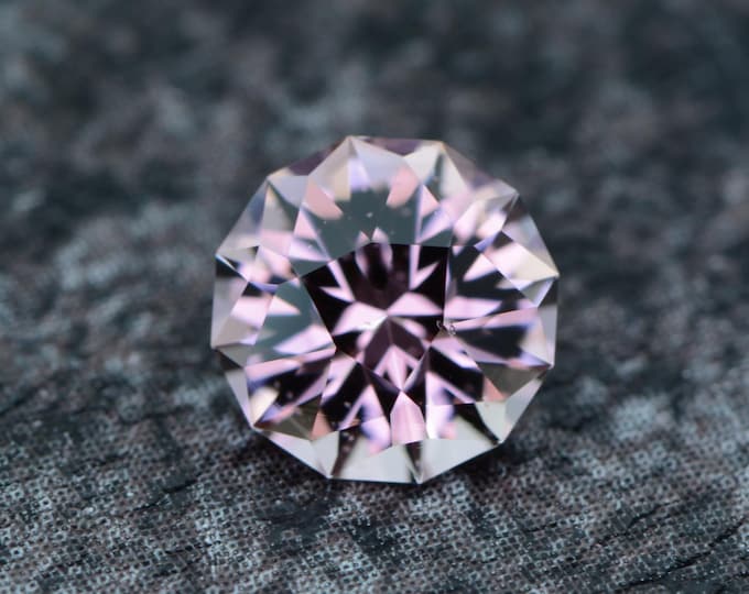 Tourmaline 0.79 carats, light pink, Afghanistan, natural, untreated, faceted, precision cut from Germany