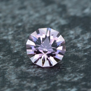 Tourmaline 0.70 carat delicate pink Congo untreated faceted, precision cut from Germany