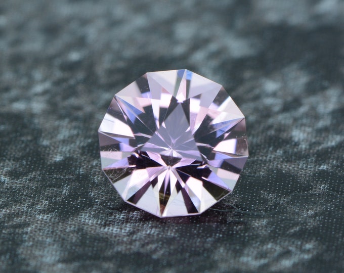 Tourmaline 0.70 carat delicate pink Congo untreated faceted, precision cut from Germany