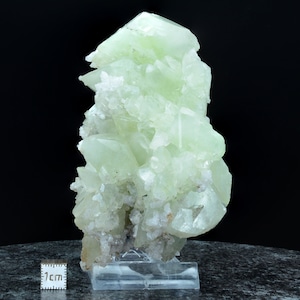 Datolite with quartz - crystal specimen - Dalnegorsk, Russia - 115 x 65 x 57 mm