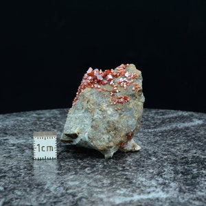 Vanadinite, gruppo cristallino gruppo cristallino - Arizona - 44 x 35 x 23 mm