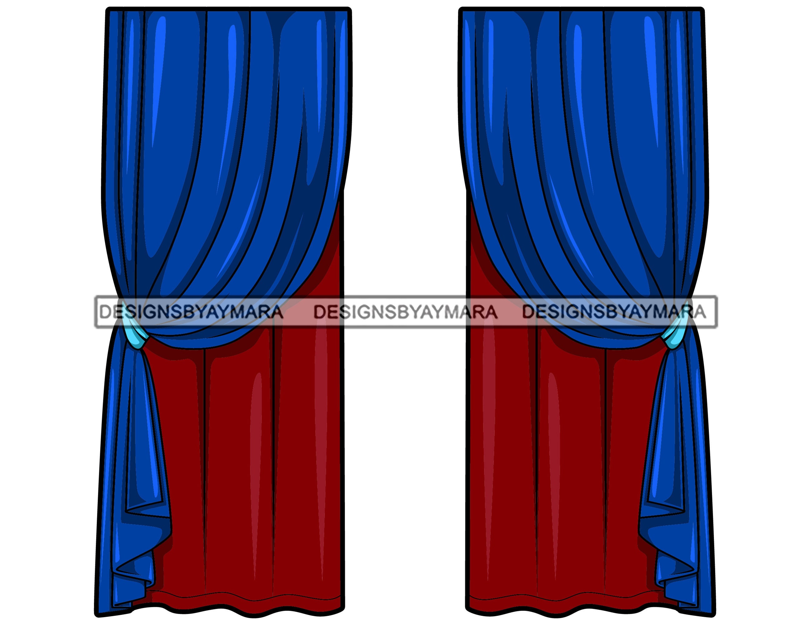 Theater Drapes Stage Curtains Comedy Tragedy Art Show Act Etsy
