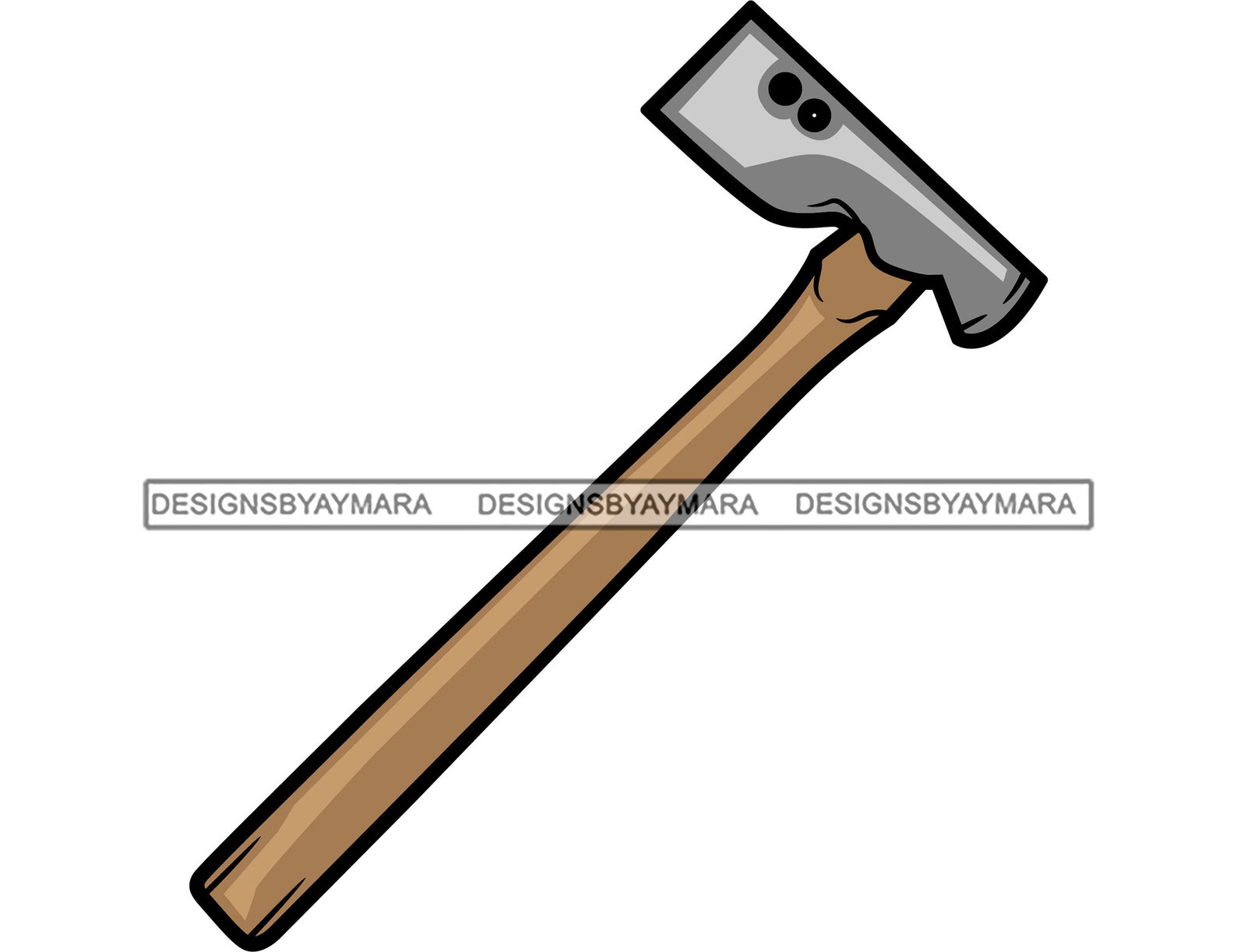 Roofing Hammer Tool Roofer Asphalt House Rooftop Rafters Work Etsy