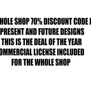 70% Discount Code For The Whole Shop Commercial License Included Life Time Discount Save Money Today Future Present Designs Cutting Files