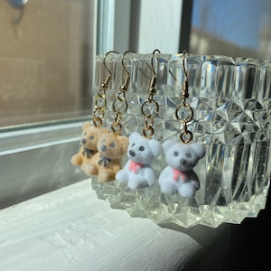 Teddy Bear Earrings