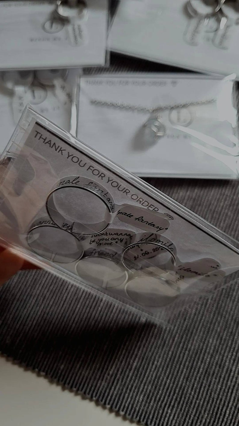 Anello inciso personalizzato inossidabile antiossidante unisex leggero regolabile regolabile inciso argento argento immagine 3