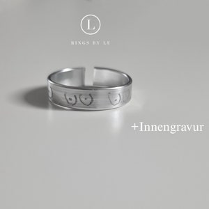 Ring gegraveerd feminisme gepersonaliseerd | roestvrij | antiaanslag unisex| lichtgewicht | verstelbaar | verstelbaar | gegraveerd | zilver