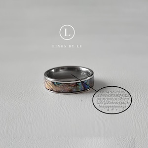 Ring graveren roestvrij staal unisex | roestvrij staal | graveerbaar | gegraveerd | anti-aanslag | gepersonaliseerd | op maat gemaakt