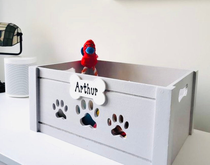 Personalised Toy Box Dog Box Gift Box Dog Crate Dog Etsy UK