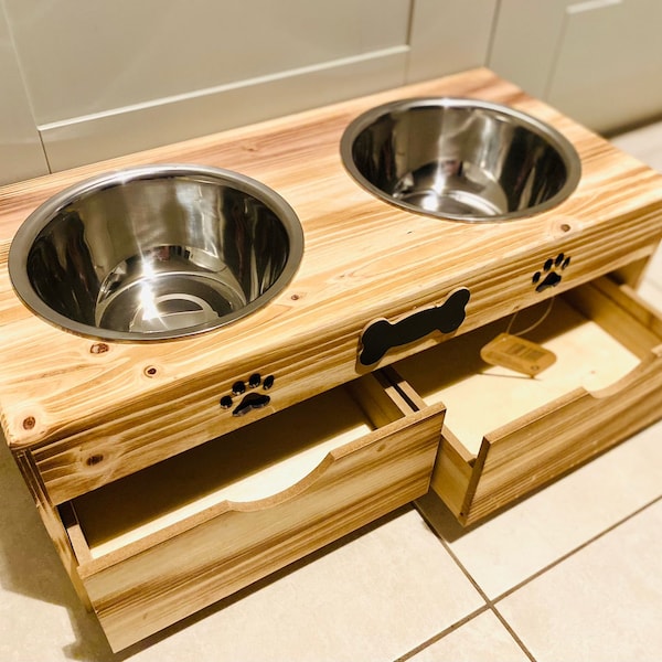 Pet bowl | Dog bowl | Dog bowl stand | Food bowl | Pet bowl stand | Dog bowls | Food bowl stand | Brown Pet bowl | Dog bowls personalised |