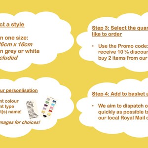 May include: Four steps to personalise a pet bed. Step 1: Select a style. Available in one size: 55cm x 26cm x 16cm. Available in grey or white. Bowls included. Step 2: Add your personalisation. Choose a font colour. Choose a font type. Add your pet's name. See the final images for choices. Step 3: Select the quantity you would like to order. Use the Promo code: 20RMORE10 to receive 10% discount when you buy 2 items from our store. Step 4: Add to basket and purchase. We aim to dispatch our pet products as quickly as possible to you, directly from our local Royal Mail depot. Mijo.