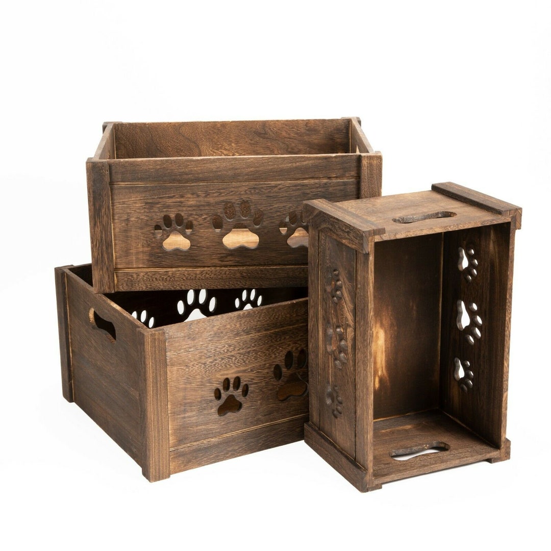 Personalised Toy Box Cat Box Gift Box Crate Cat Treat Etsy UK