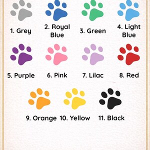 Personalised Wooden Dog Toy Box, Paw Print Pet Storage Crate image 10