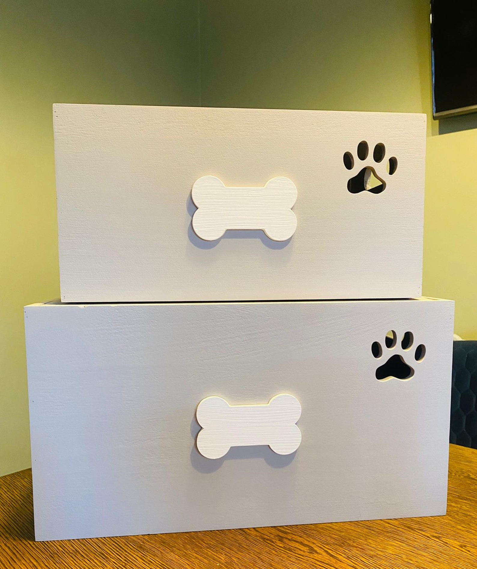 Personalised Toy Box With Lid Dog Box Gift Box Dog Crate Etsy UK