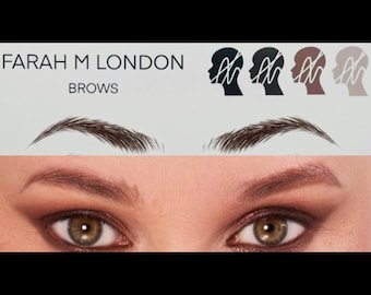 Transferencias de cejas - Victoria, Black & Brown