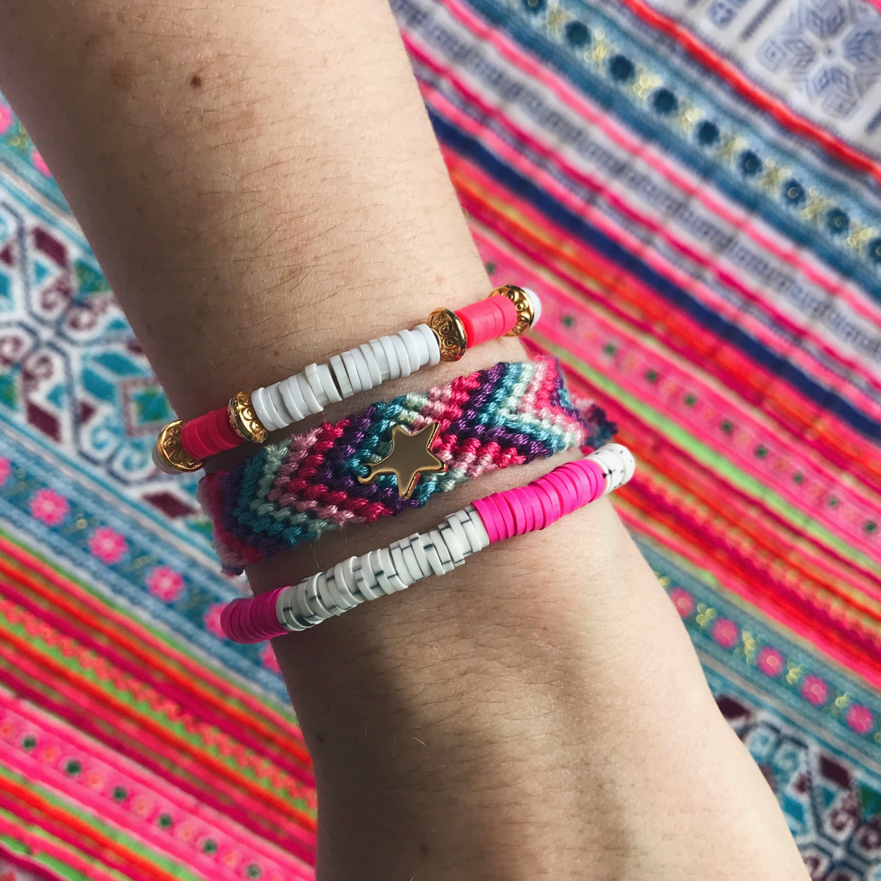 Brazilian Bracelet With Charm Etsy UK