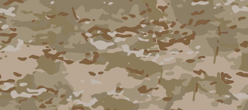 Multicam Stencil SVG DXF Camouflage Pattern Cerakote - Etsy