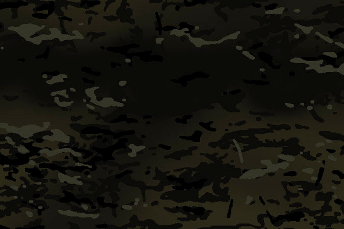 Multicam Stencil SVG DXF Camouflage Pattern Cerakote - Etsy