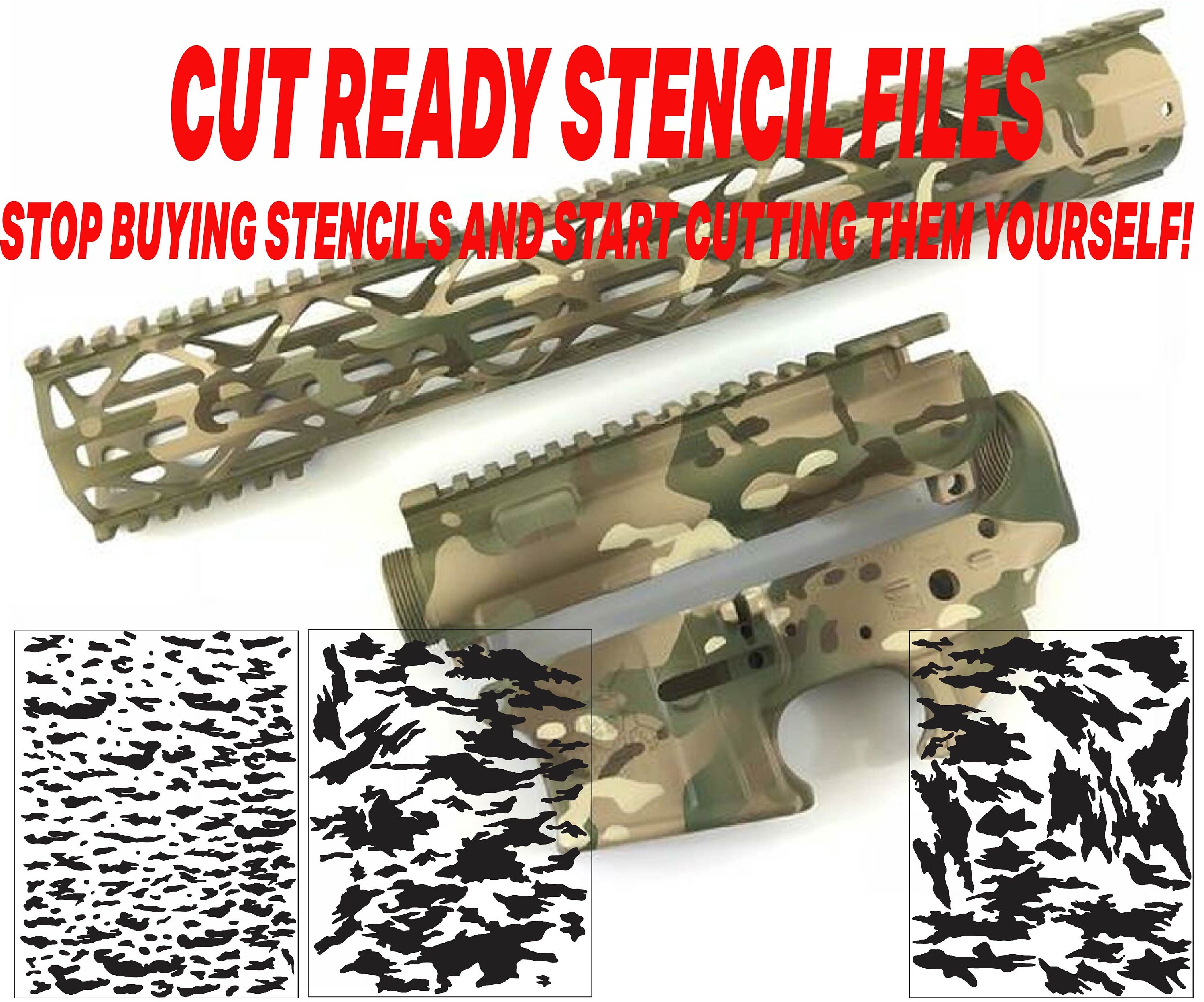Multicam Camouflage Stencil File Perfect for DIY Projects - Etsy
