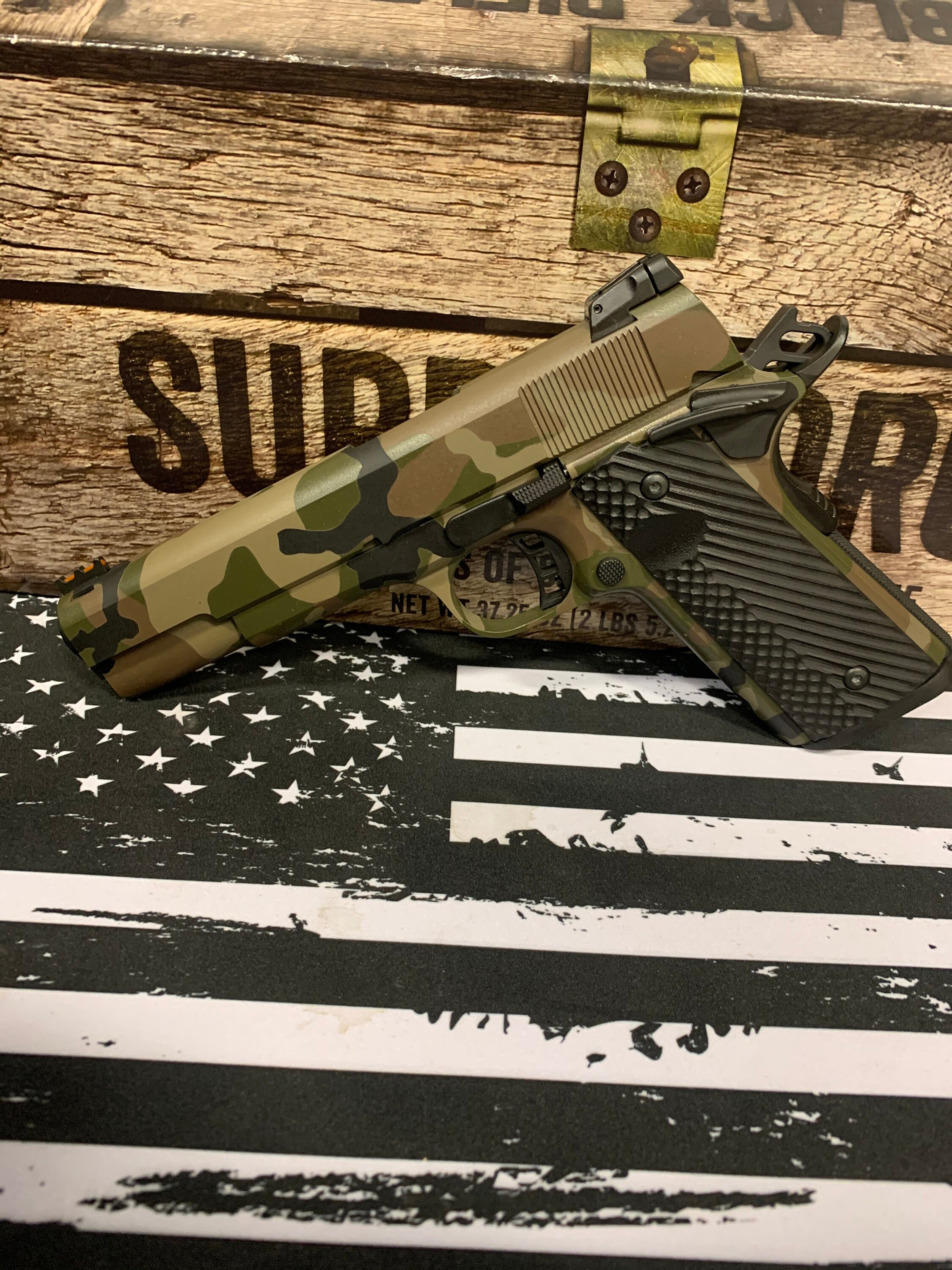 Best High Heat Vinyl BDU Camo ,M85 Cerakote Stencils With Instructions ...