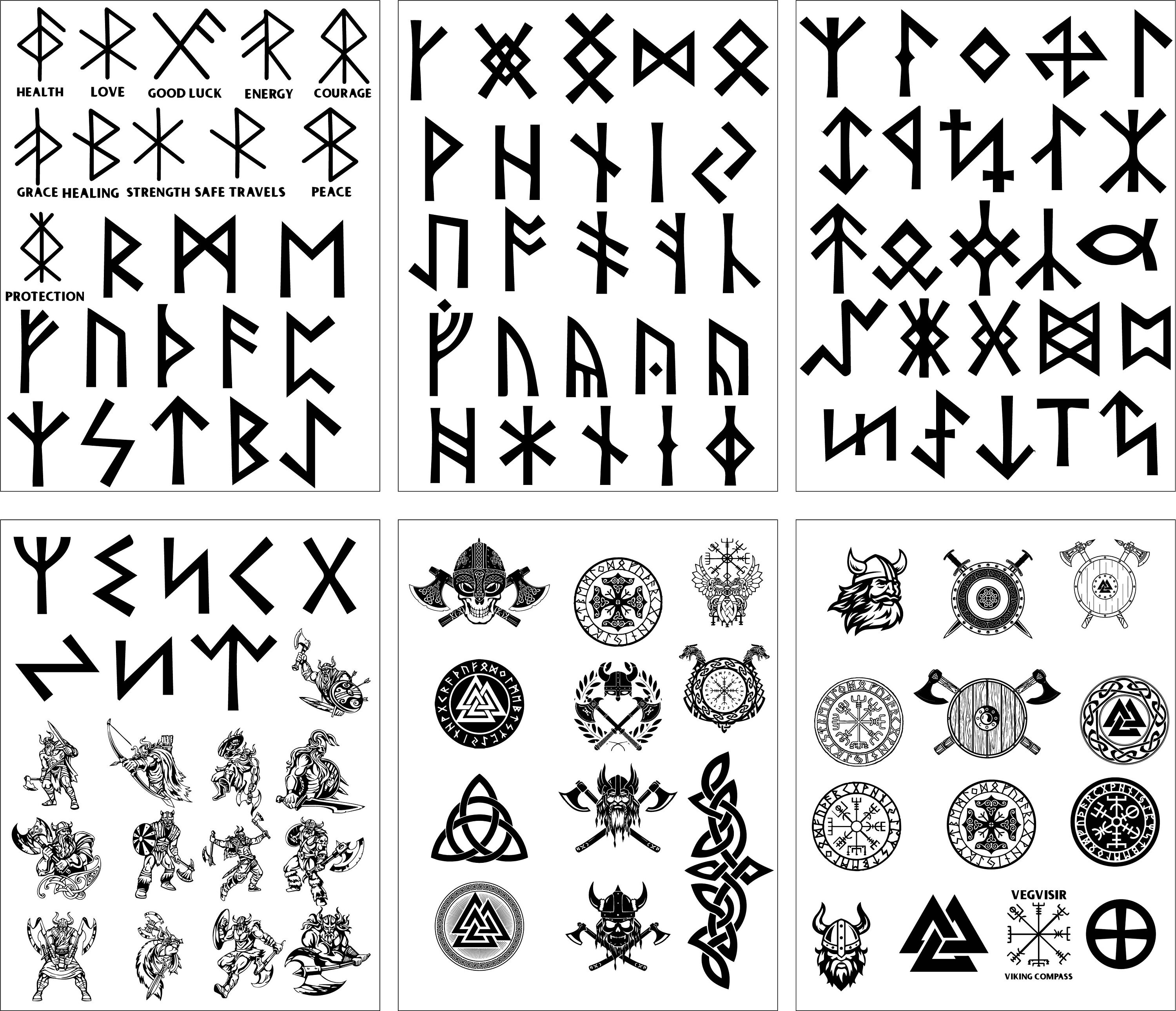 Viking Svg Cerakote Stencils Duracoat Stencils Vinyl - Etsy UK