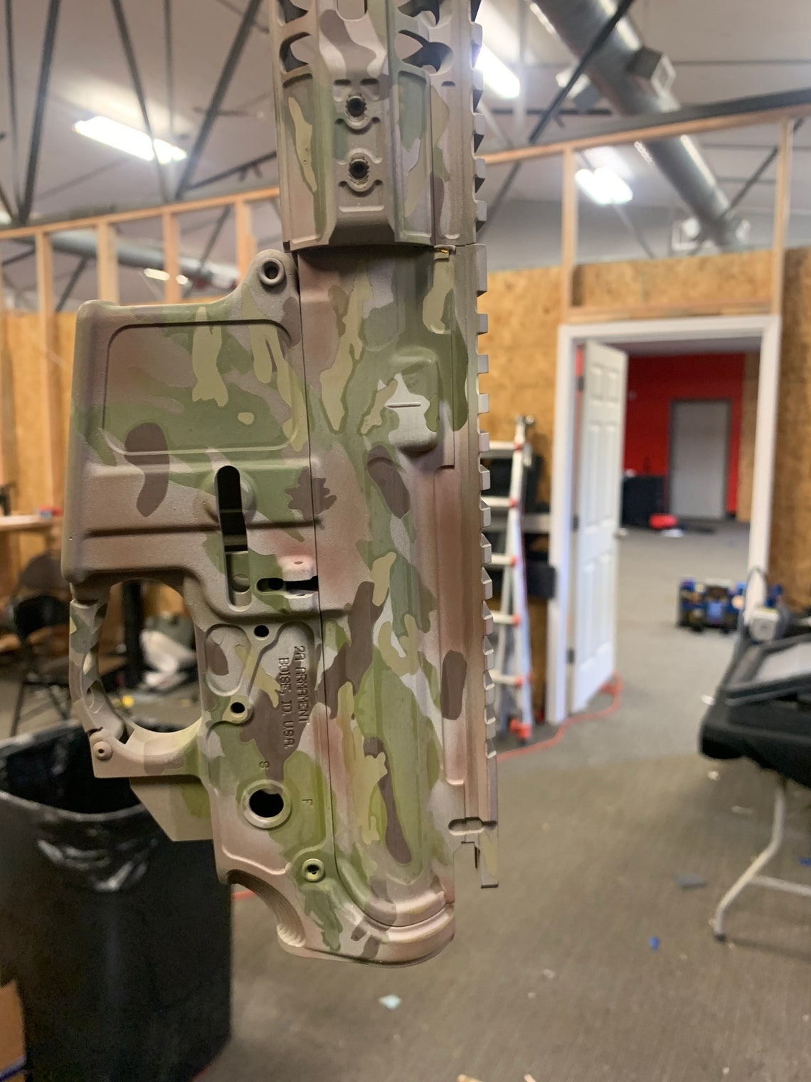 Multicam Stencil SVG DXF Camouflage Pattern Cerakote Etsy