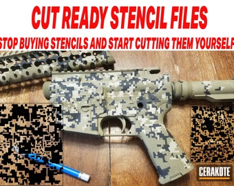 digital camo stencil etsy