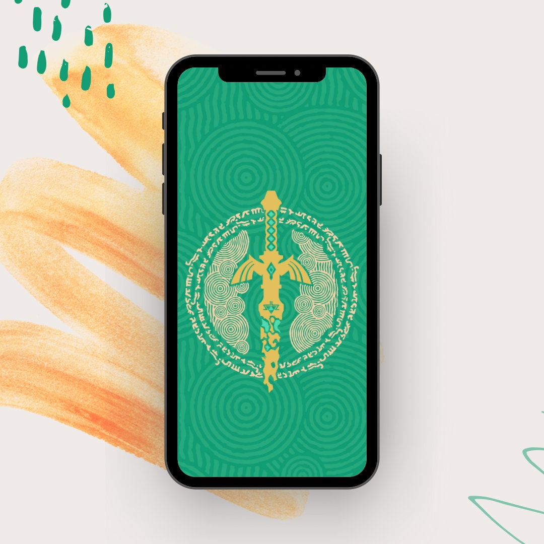 Legend of Zelda Phone Wallpaper, Tears of the Kingdom Wallpaper, Master — free download