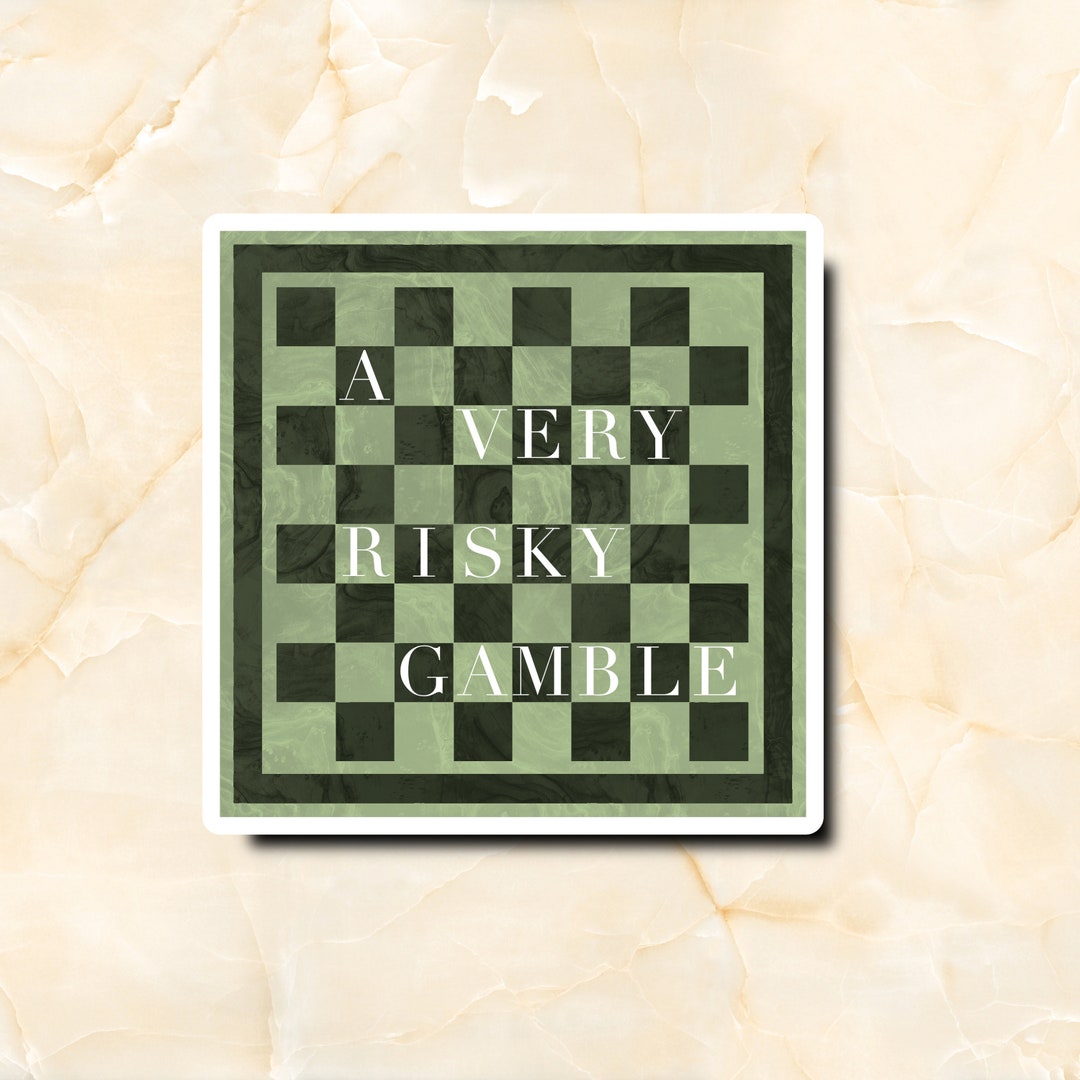 The Inheritance Games Sticker, A Very Risky Gamble, Avery Grambs ...