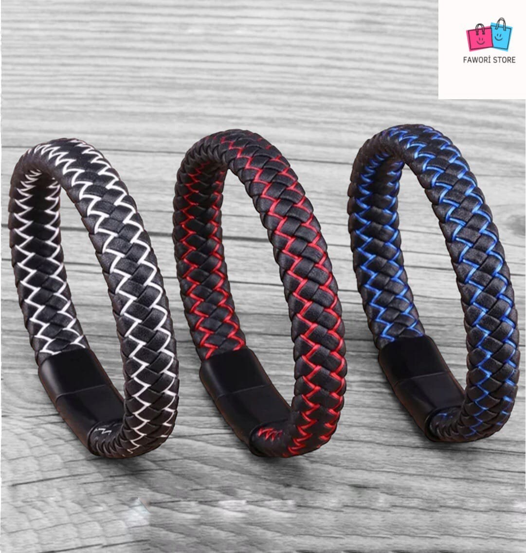 Red Leather Bracelet Etsy Singapore