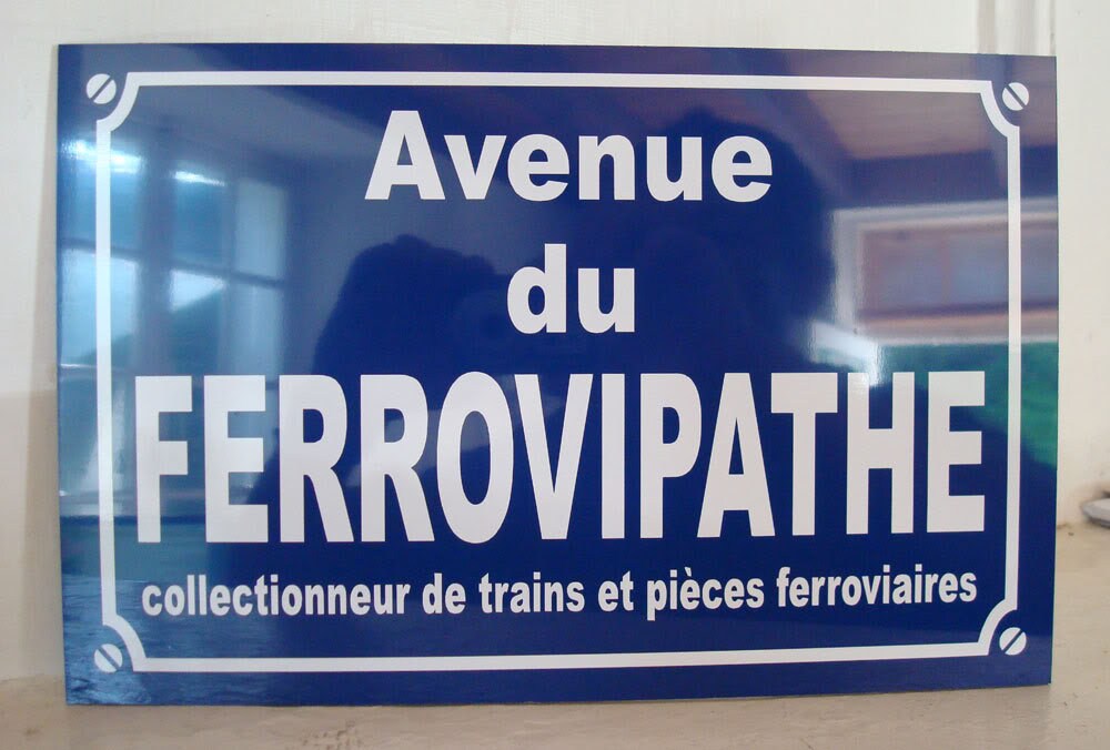 Panneau danger passage de trains - Sticker Communication