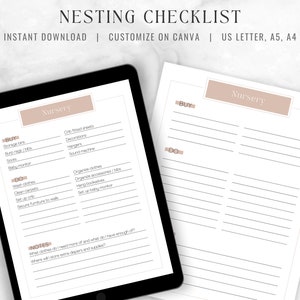Nesting Checklist Pregnancy Checklist - Il 300x300.4844015842 Qmjw 
