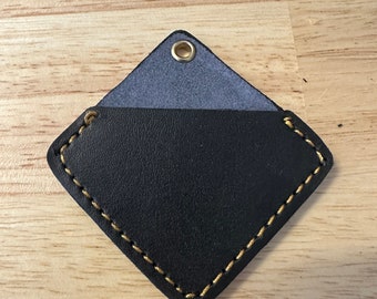 Leather coin holder 40mm