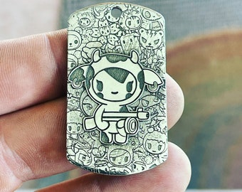 Moofia Tokidoki Dog Tag (1.8mm)