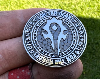 Layered World of Warcraft Custom Coins