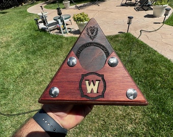 Custom WOW coin mount. can make it custom to your coin.