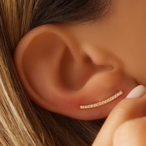 Climbers Earrings Bar Medium